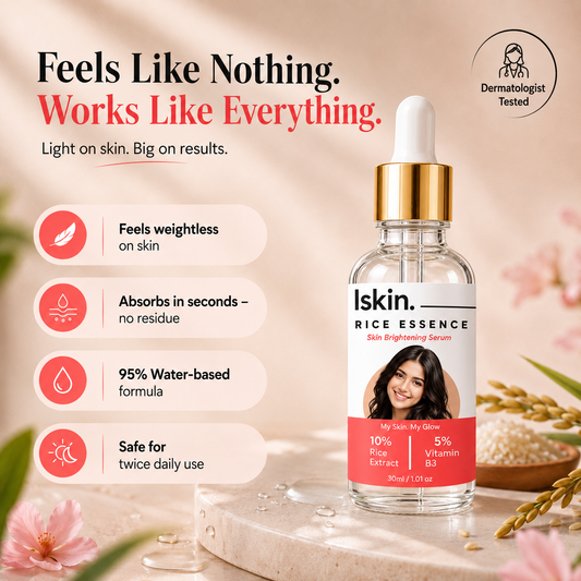 lskin. Rice Essence Skin Brightening Serum for her